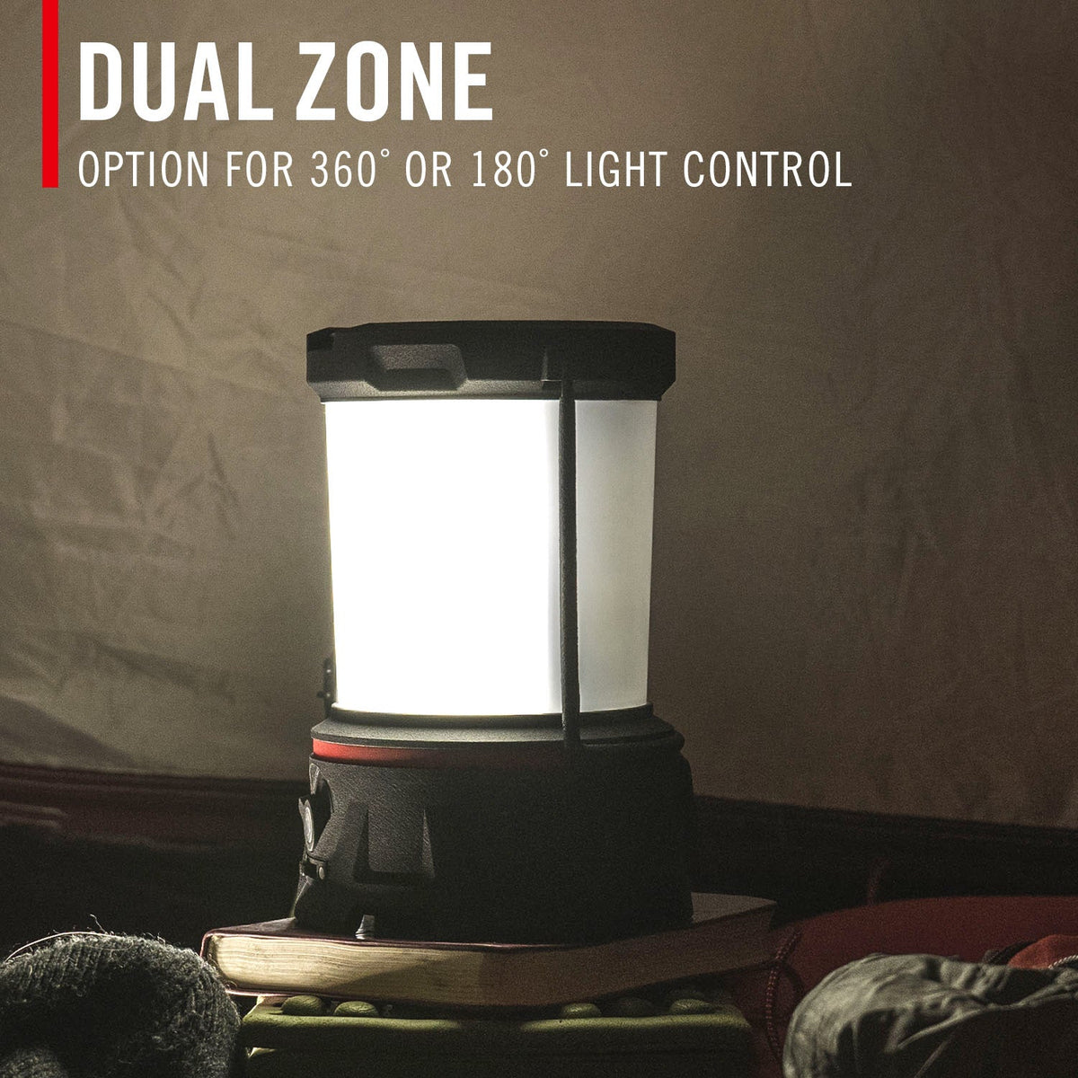 COAST Products Rechargeable Dual-Zone Lantern