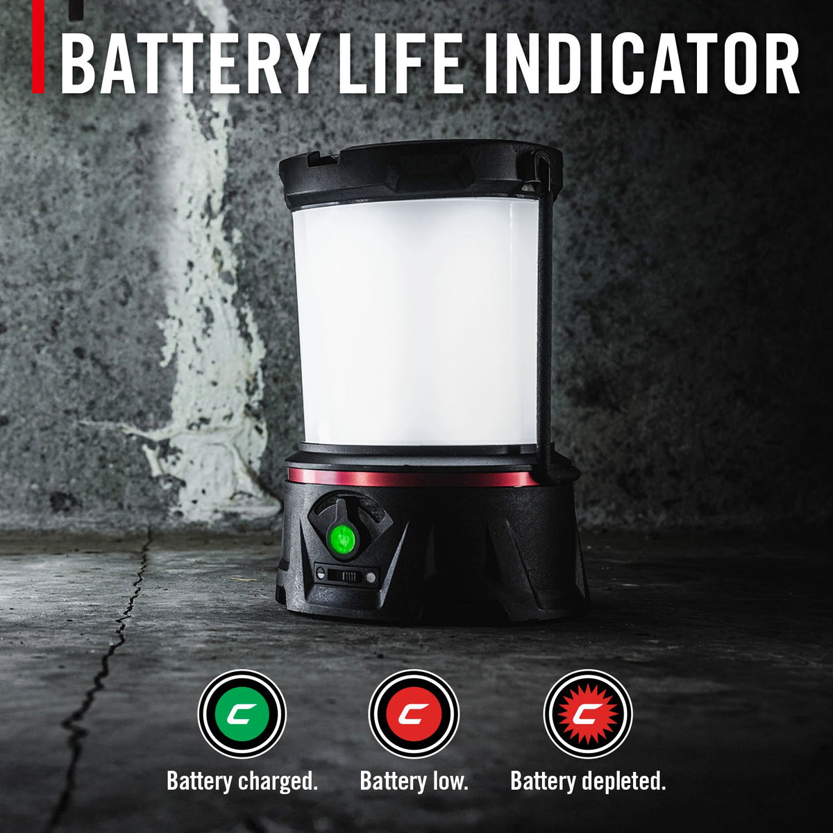 COAST Products Rechargeable Dual-Zone Lantern