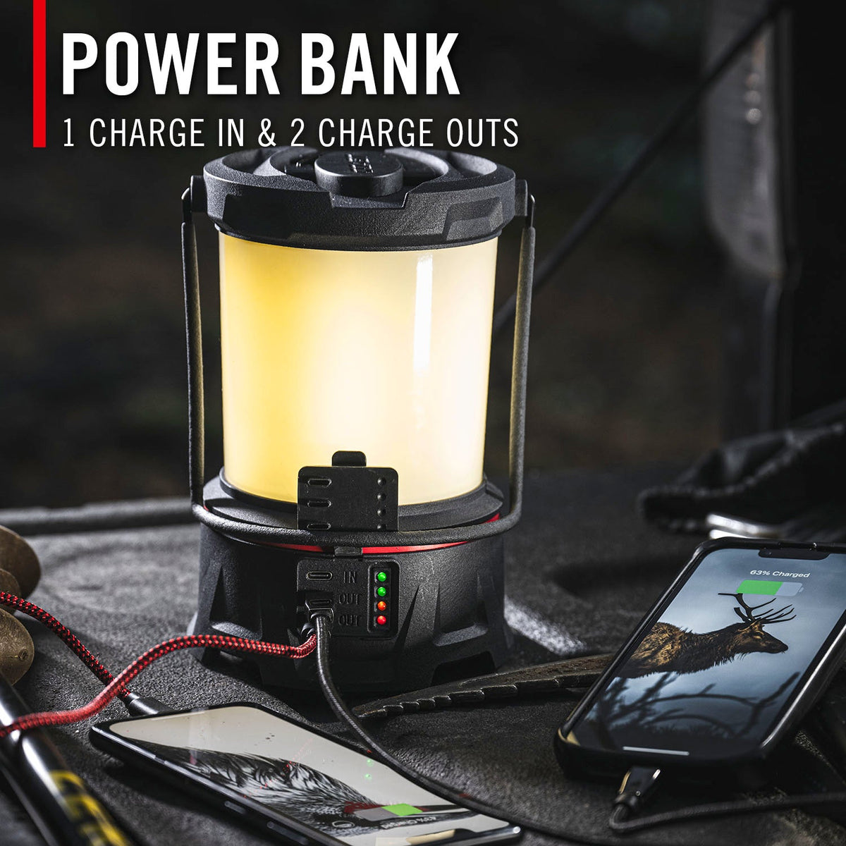 COAST Products Rechargeable Dual-Zone Lantern