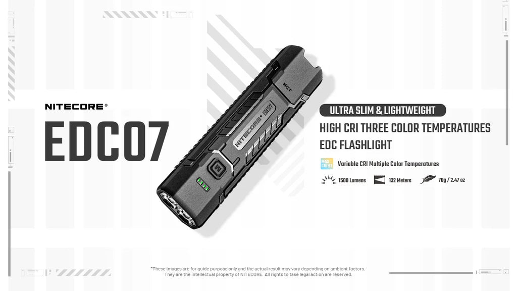 Nitecore USB-C Rechargeable Flashlight