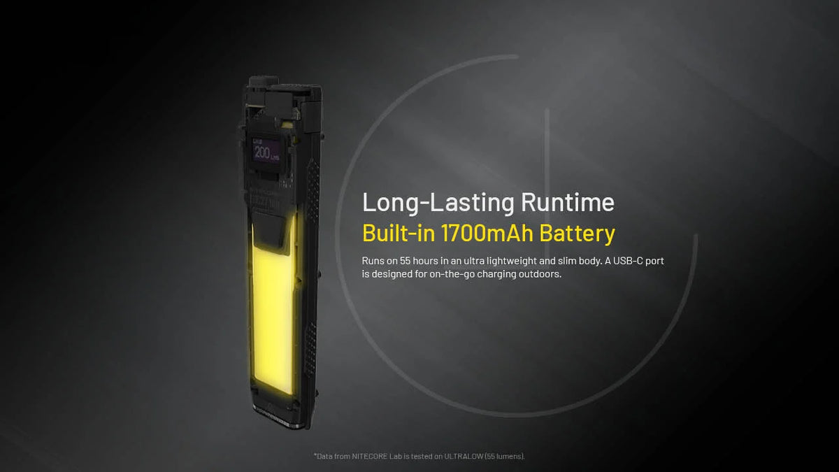 Nitecore Rechargeable Flat Flashlight