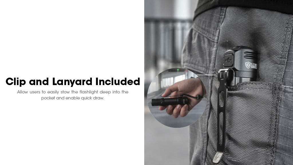 Nitecore USB-C Rechargeable EDC Flashlight