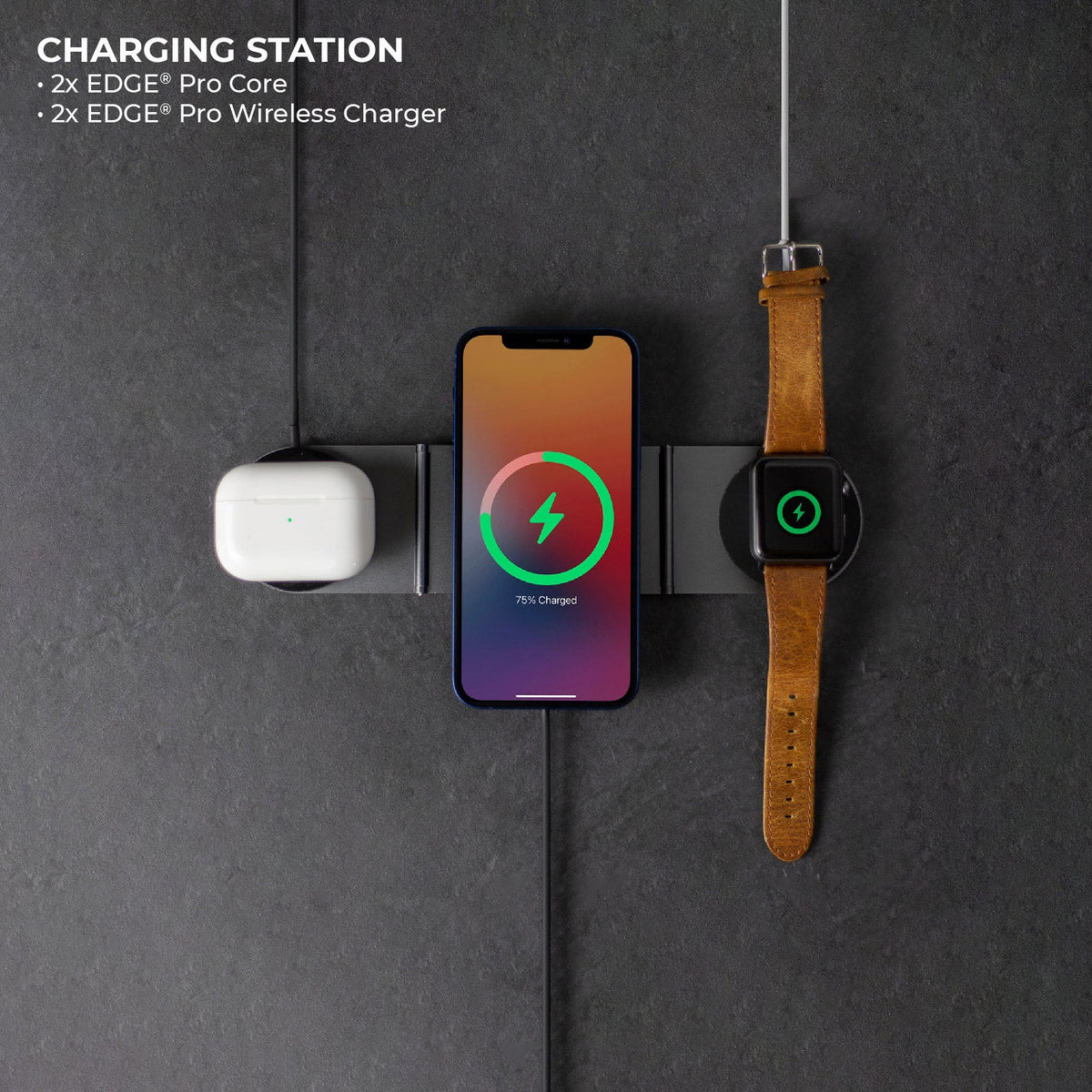 Rolling Square Magnetic Wireless Phone Charger