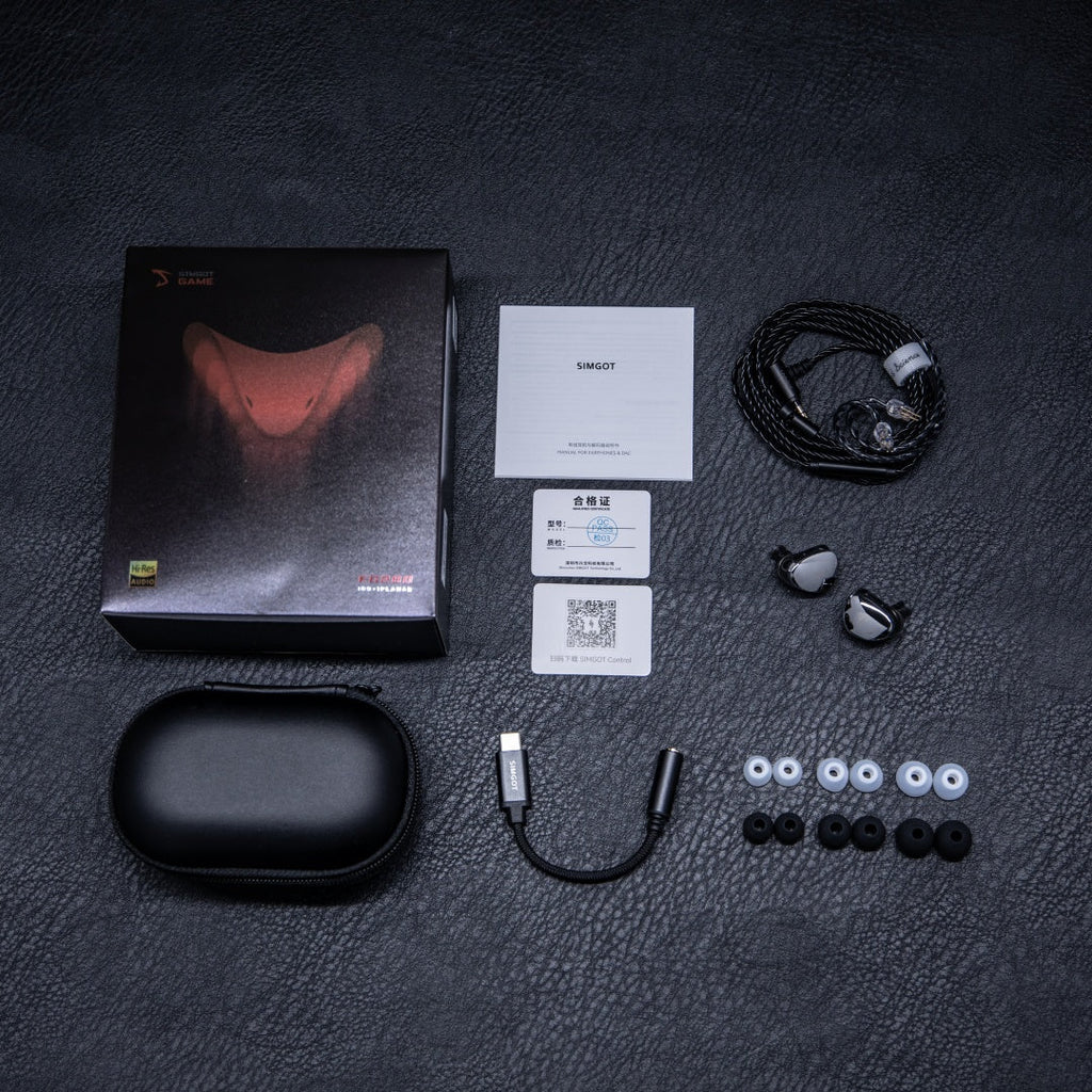 SIMGOT Hybrid In-Ear Monitors with USB-C DAC