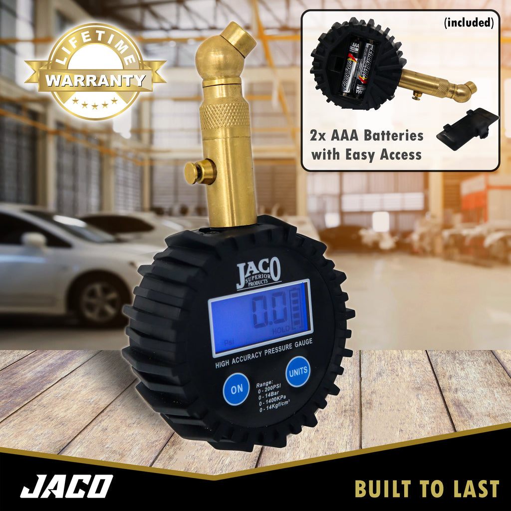 JACO Digital Tire Pressure Gauge