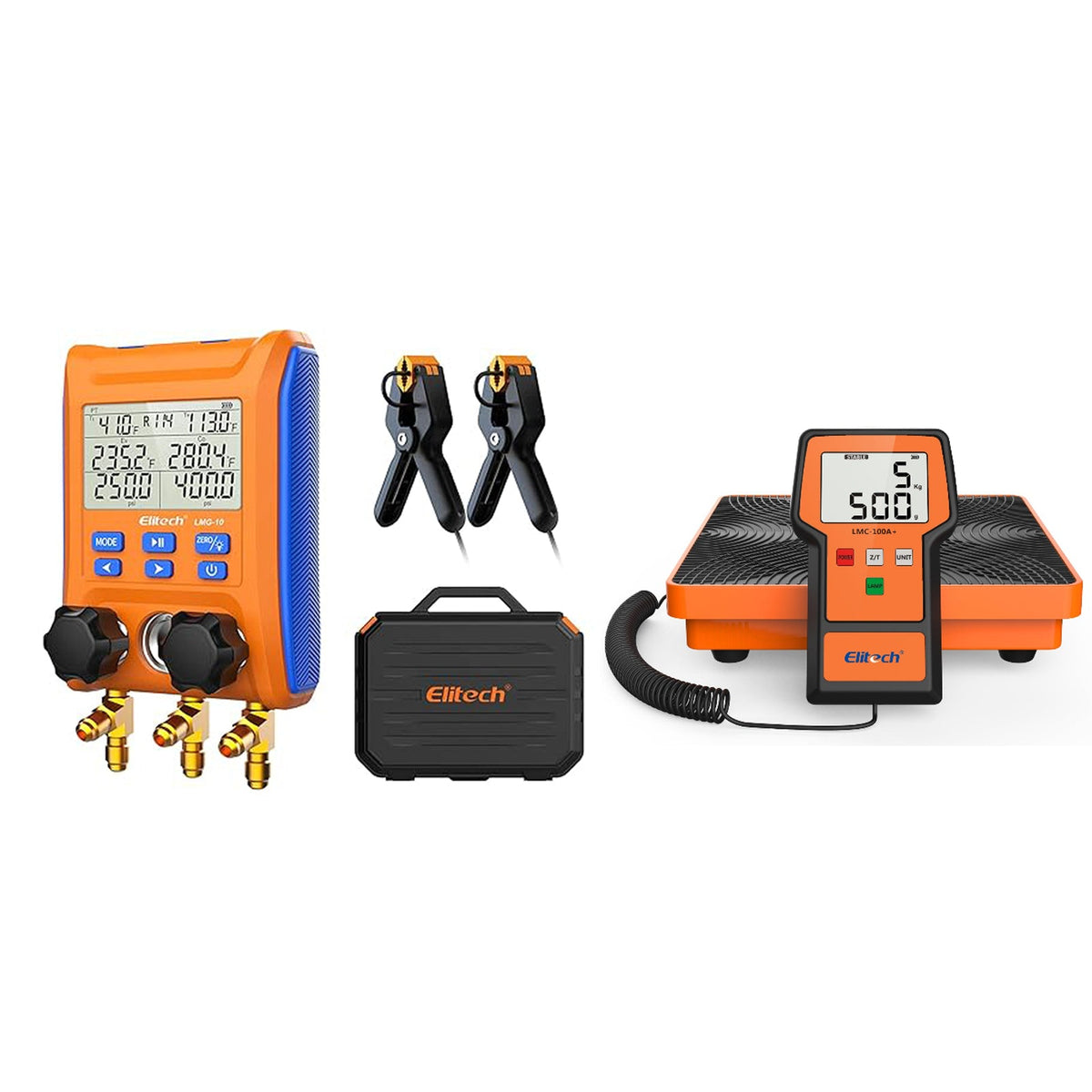 Elitech HVAC Digital Manifold Gauge
