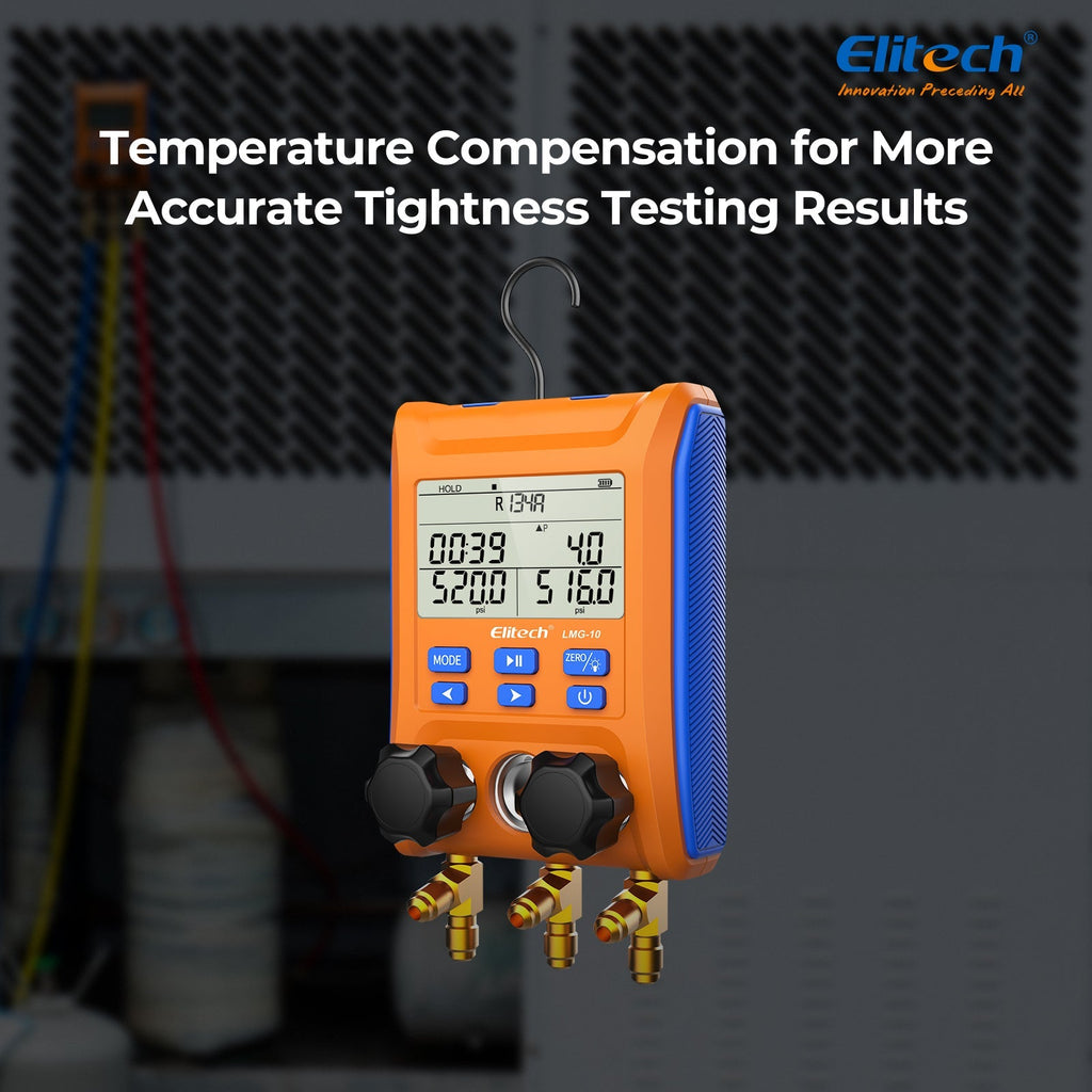 Elitech HVAC Digital Manifold Gauge