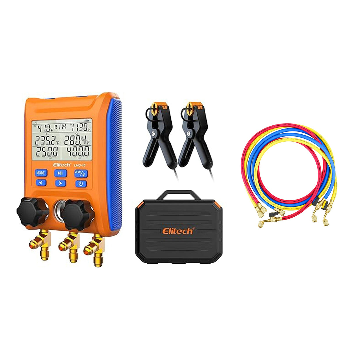 Elitech HVAC Digital Manifold Gauge