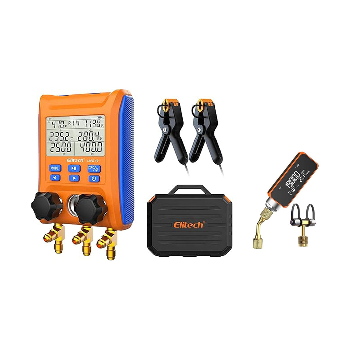 Elitech HVAC Digital Manifold Gauge