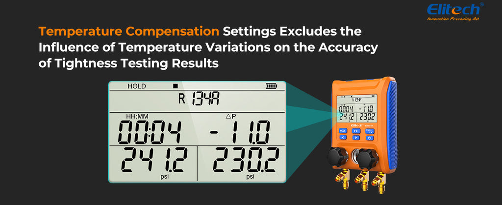 Elitech HVAC Digital Manifold Gauge