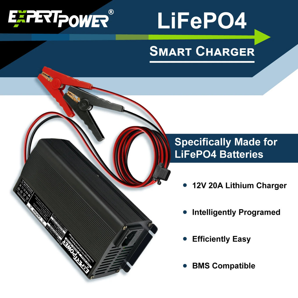 ExpertPower Direct LiFePO4 Battery Charger