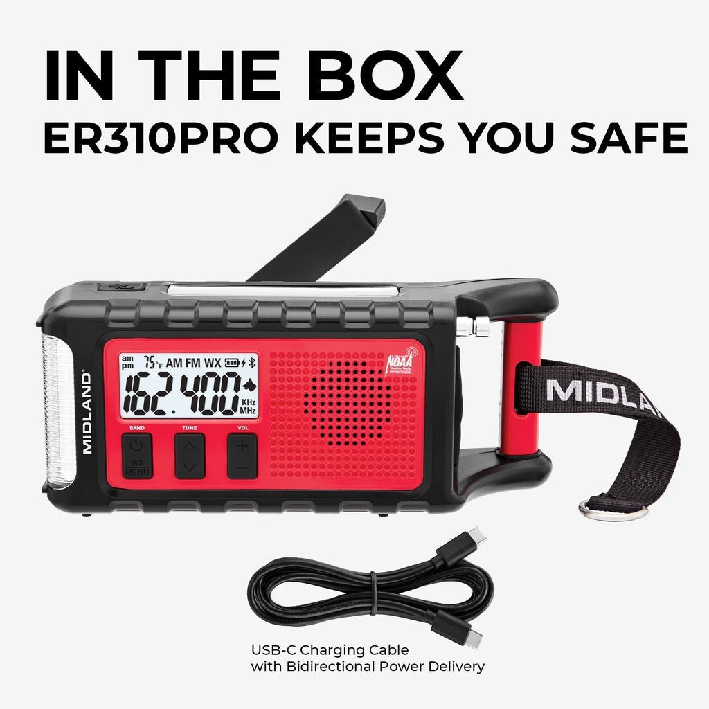 Midland Radio Portable Emergency Weather Radio