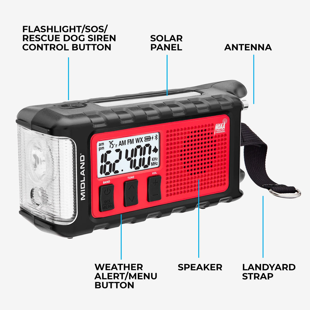 Midland Radio Portable Emergency Weather Radio