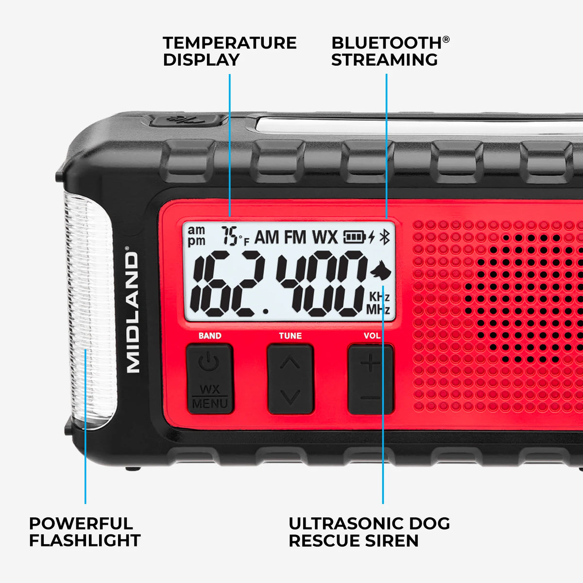 Midland Radio Portable Emergency Weather Radio