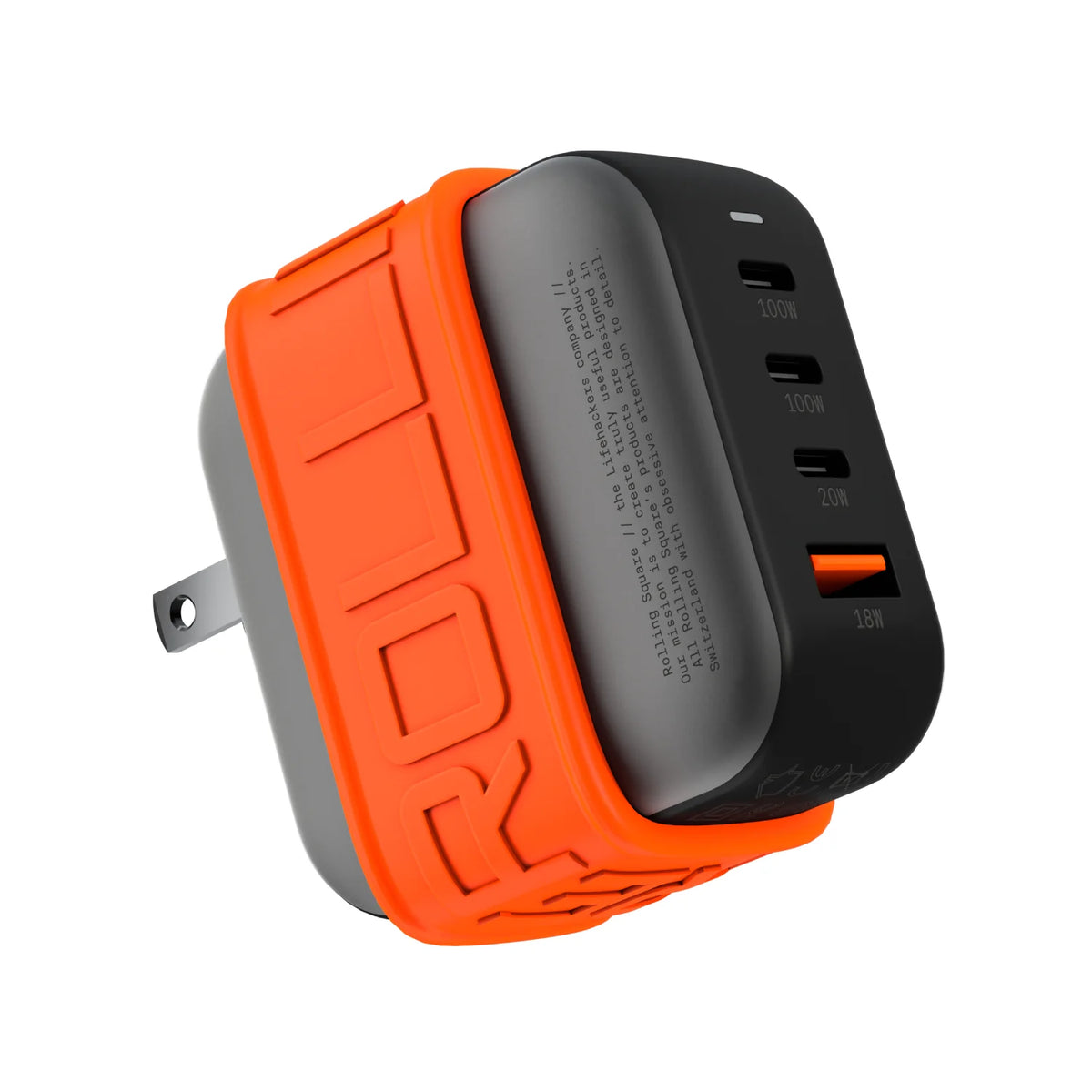 Rolling Square USB Wall Charger