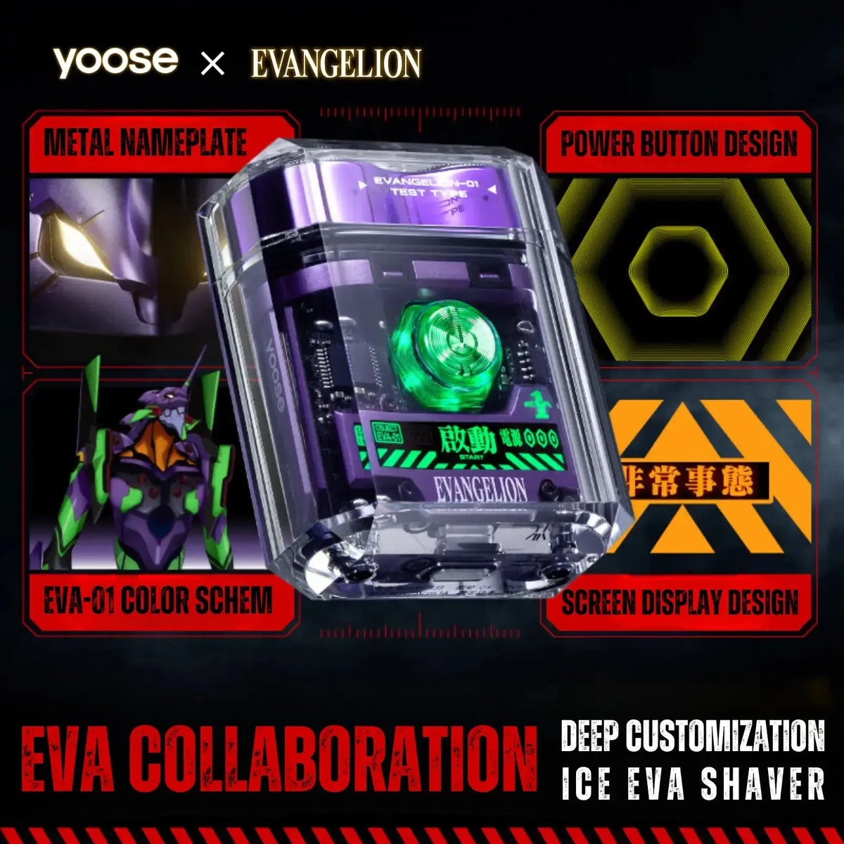 Yoose Portable Foil Electric Shaver