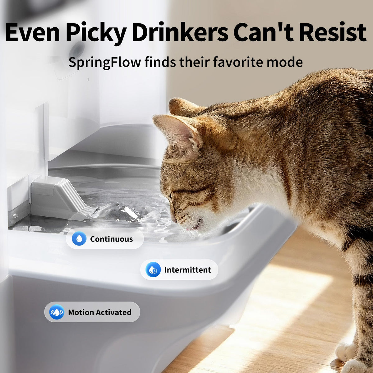 AI Camera & Maximum Hygiene Smart Pet Water Fountain