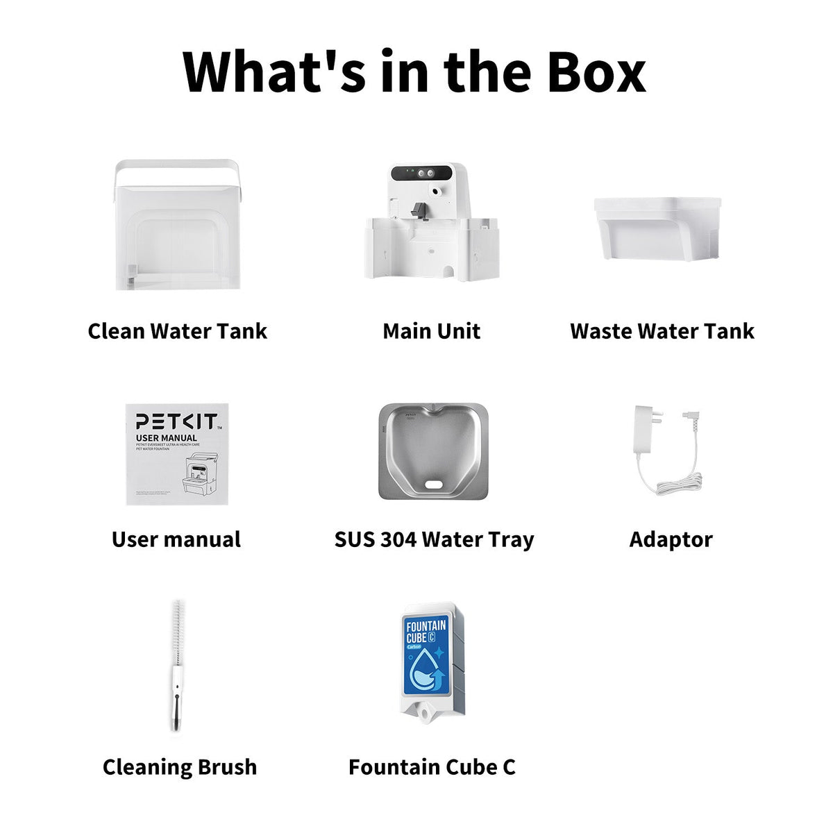 AI Camera & Maximum Hygiene Smart Pet Water Fountain