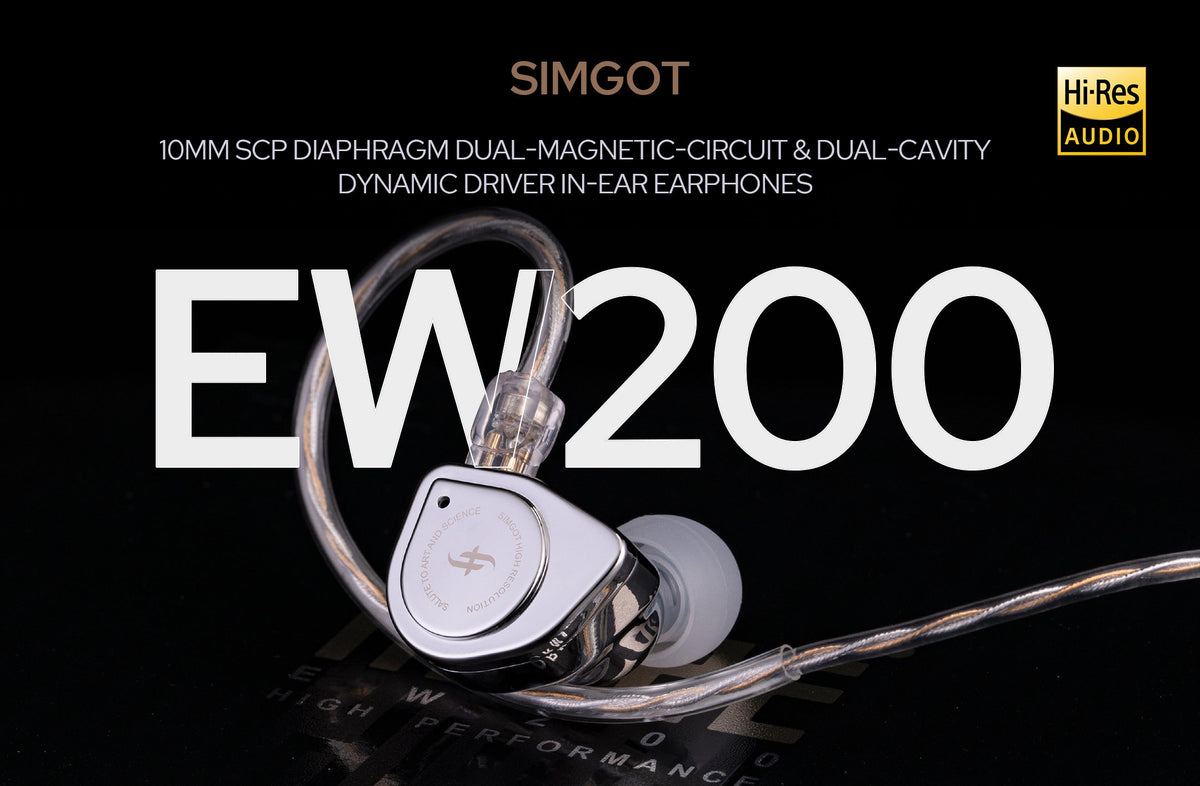 SIMGOT Dynamic Wired In-Ear Monitors
