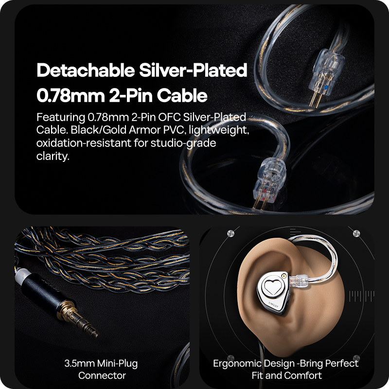 SIMGOT Tribrid In-Ear Monitors