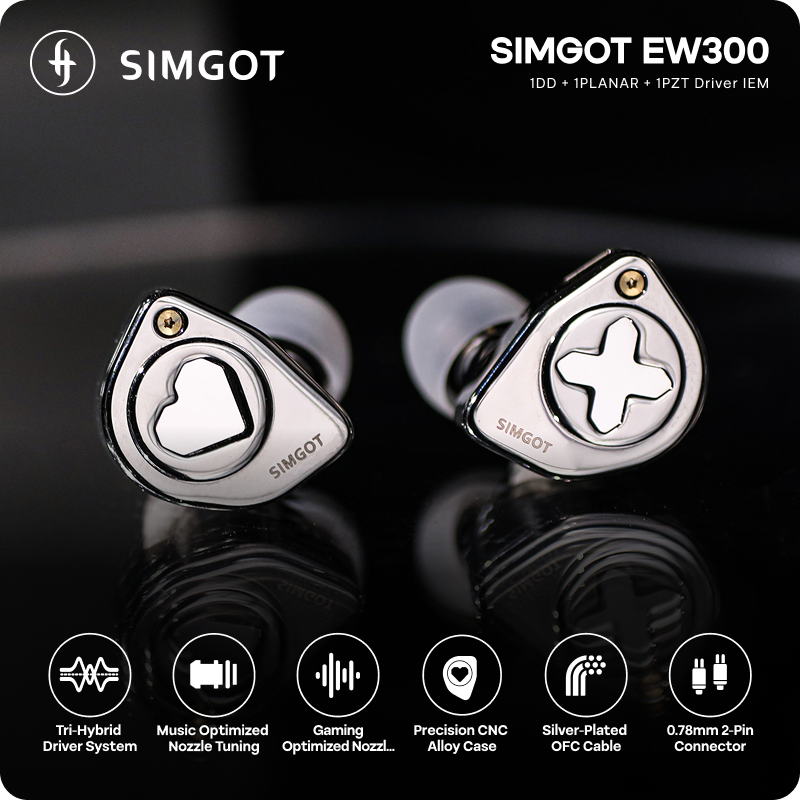 SIMGOT Tribrid In-Ear Monitors