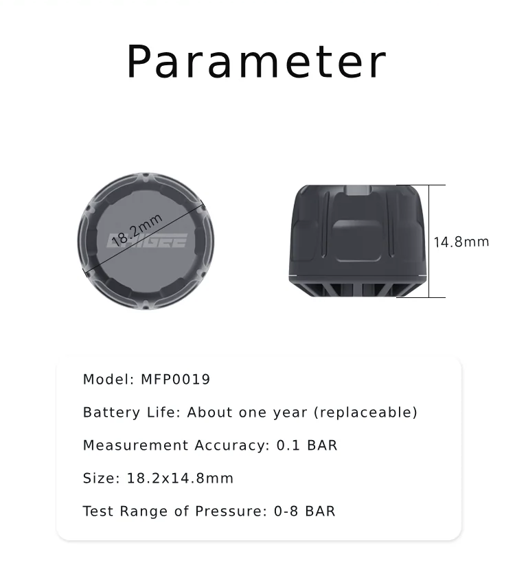 CHIGEE Tire Pressure Sensor