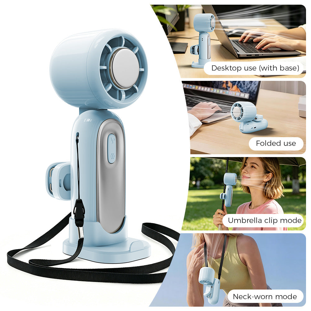 MAGIC JOHN Portable Handheld Fan