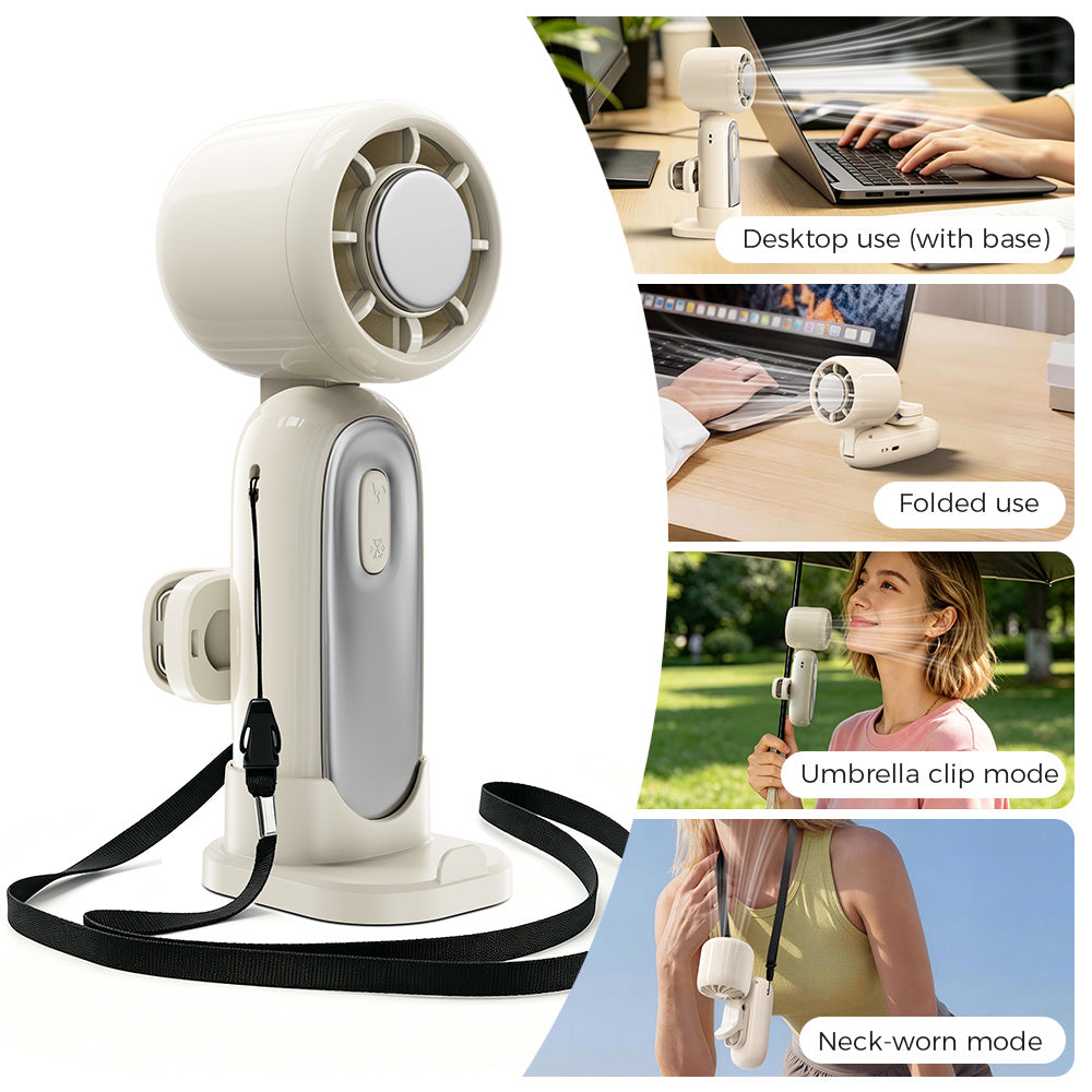 MAGIC JOHN Portable Handheld Fan