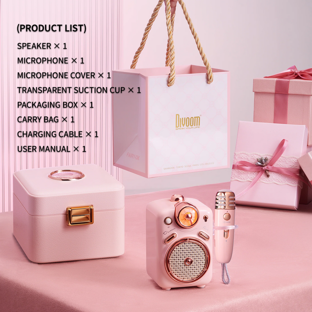 Divoom International Portable Karaoke Speaker
