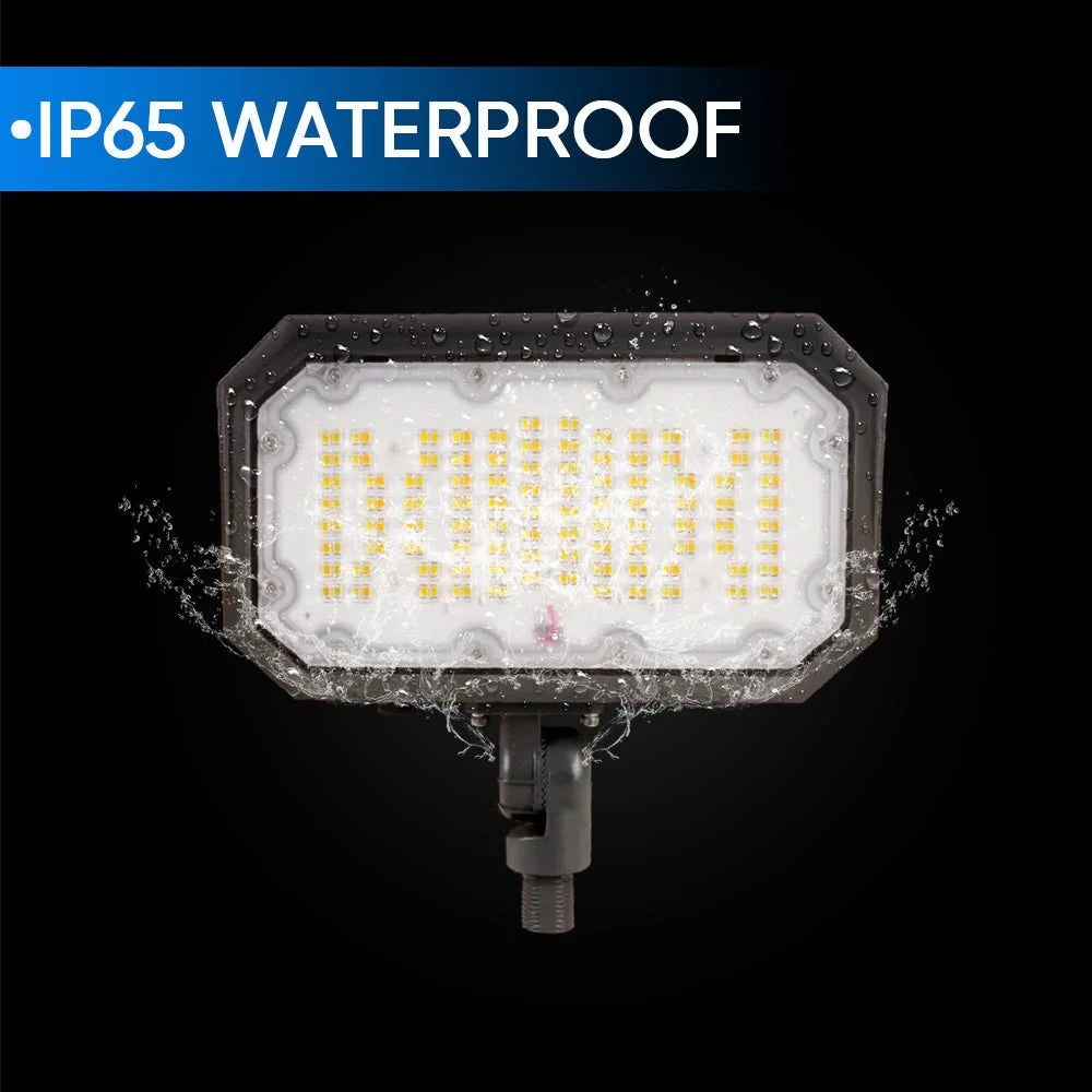 Wen Lighting Adjustable Knuckle-Mount LED Flood Light