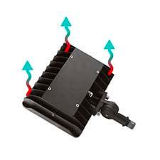 Wen Lighting Adjustable Knuckle-Mount LED Flood Light