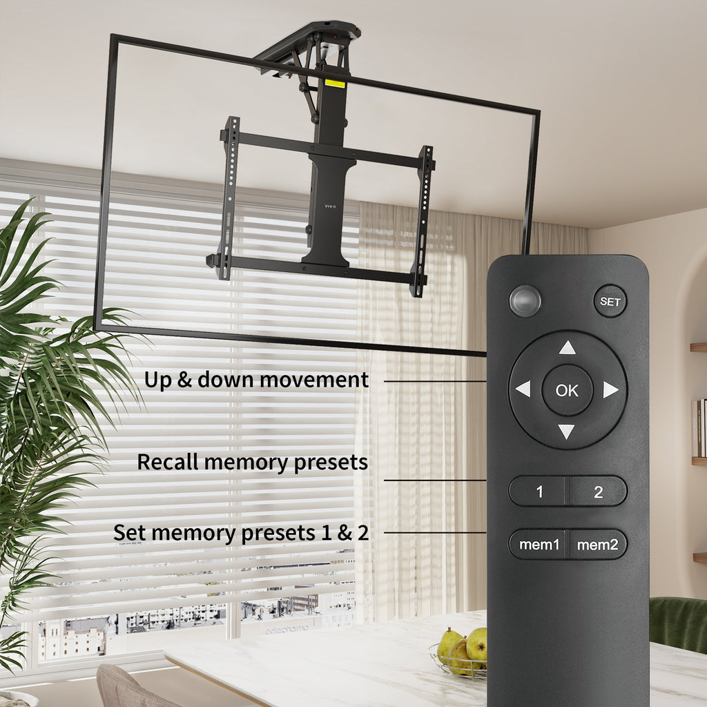 VIVO Motorized Ceiling Television Mounts