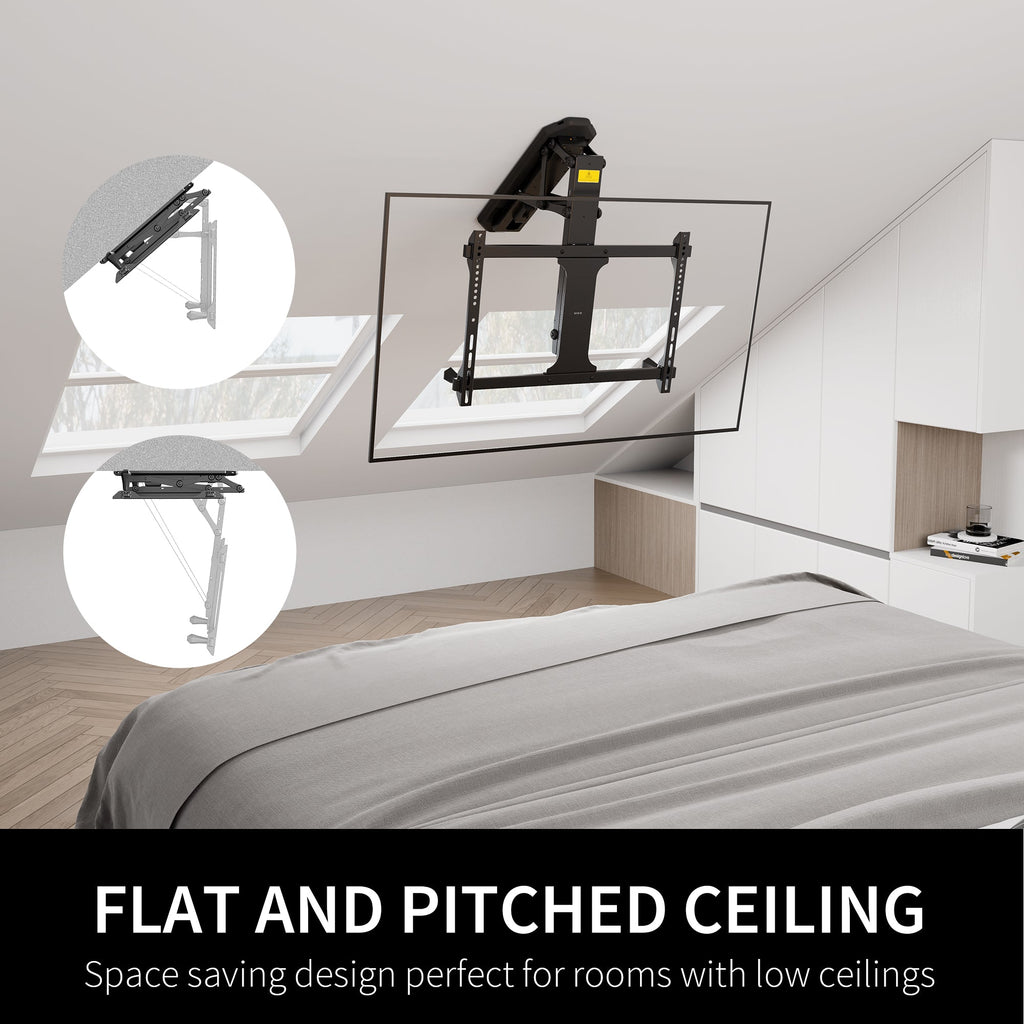 VIVO Motorized Ceiling Television Mounts