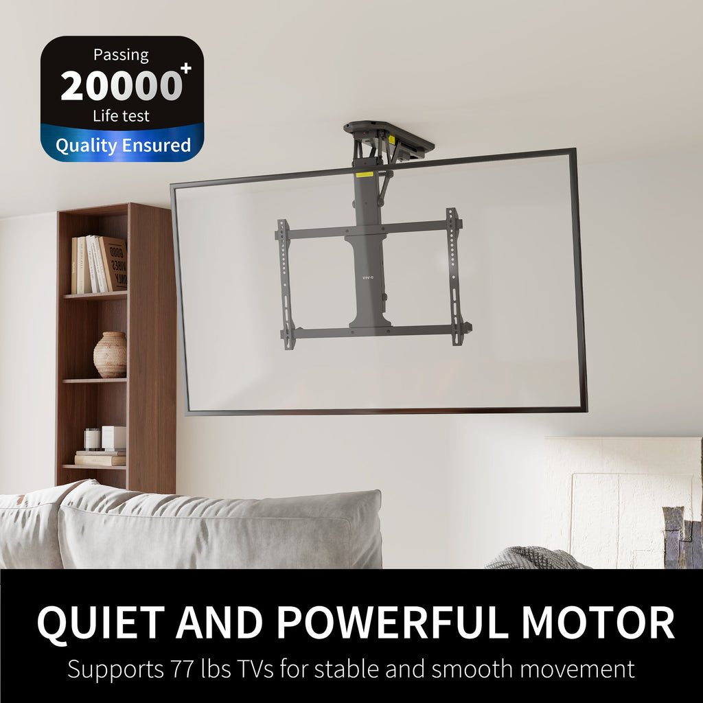 VIVO Motorized Ceiling Television Mounts