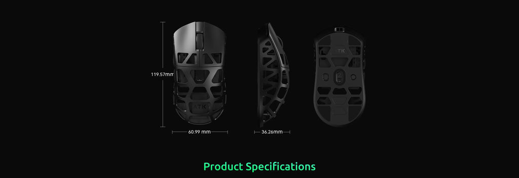 ATK Gaming Gear Wireless Gaming Mouse
