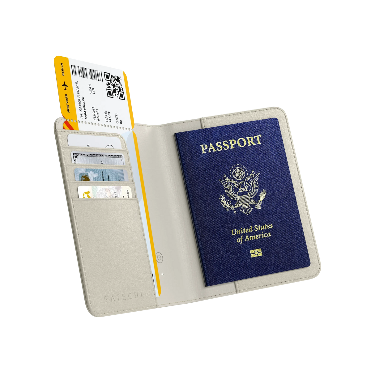Satechi Bluetooth Tracking Passport Cover