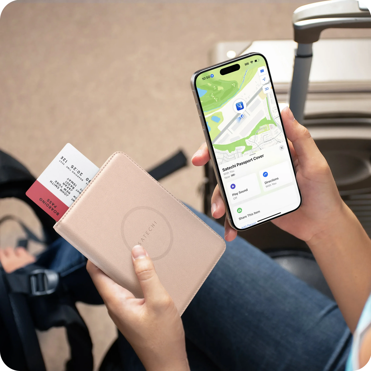Satechi Bluetooth Tracking Passport Cover