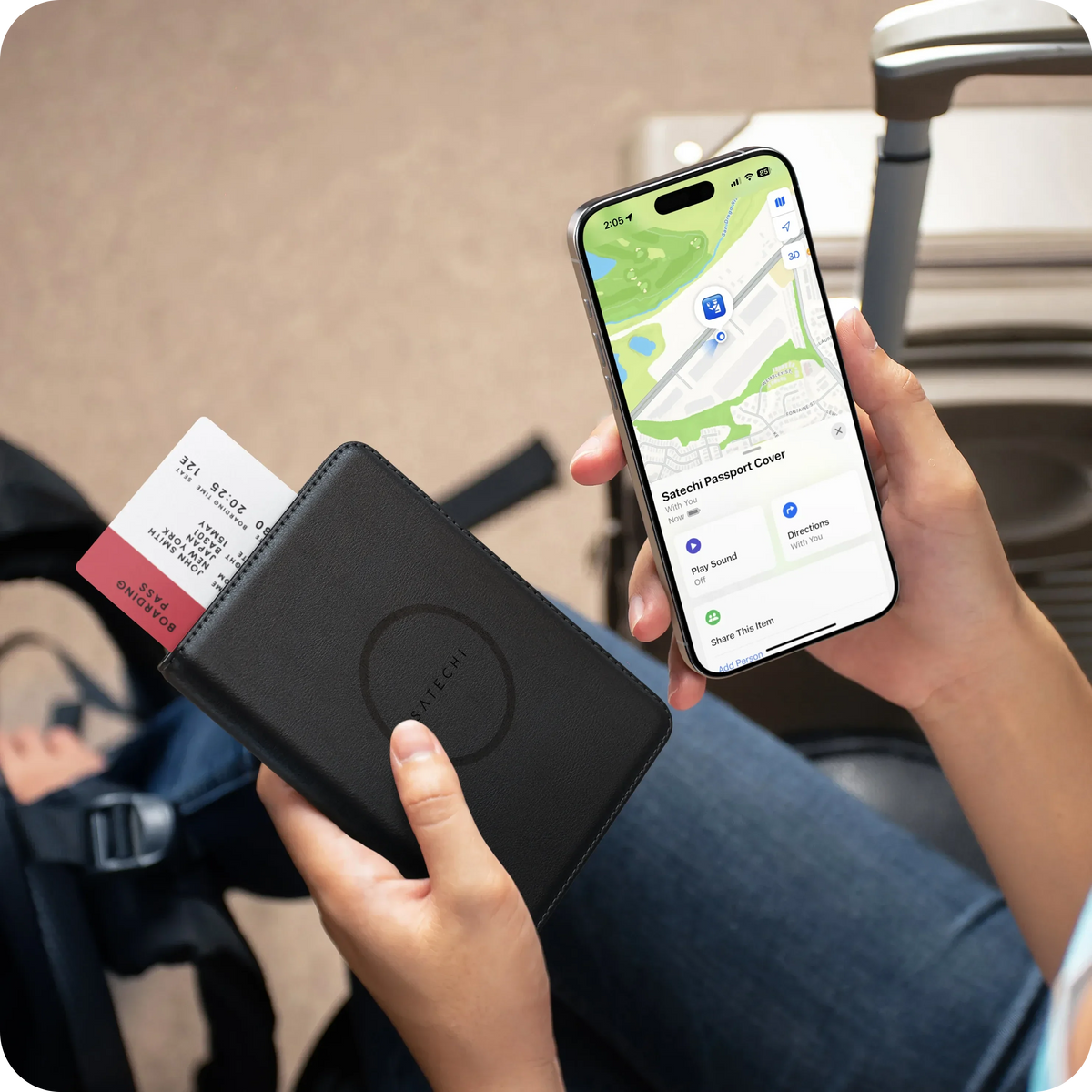 Satechi Bluetooth Tracking Passport Cover