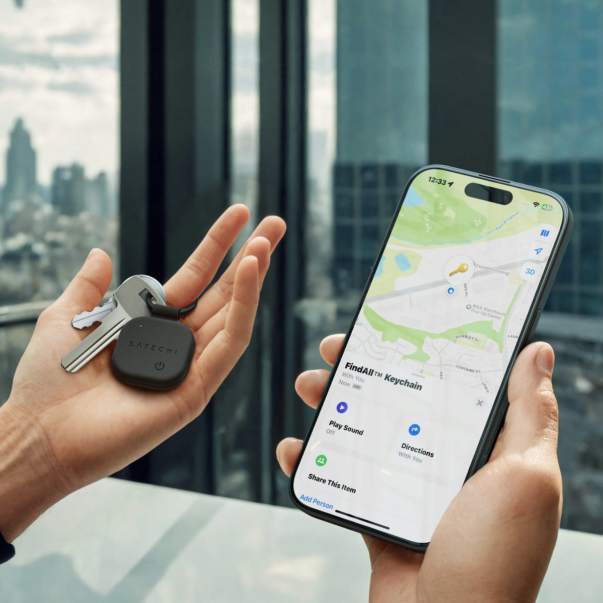 Satechi Bluetooth Keychain Tracker