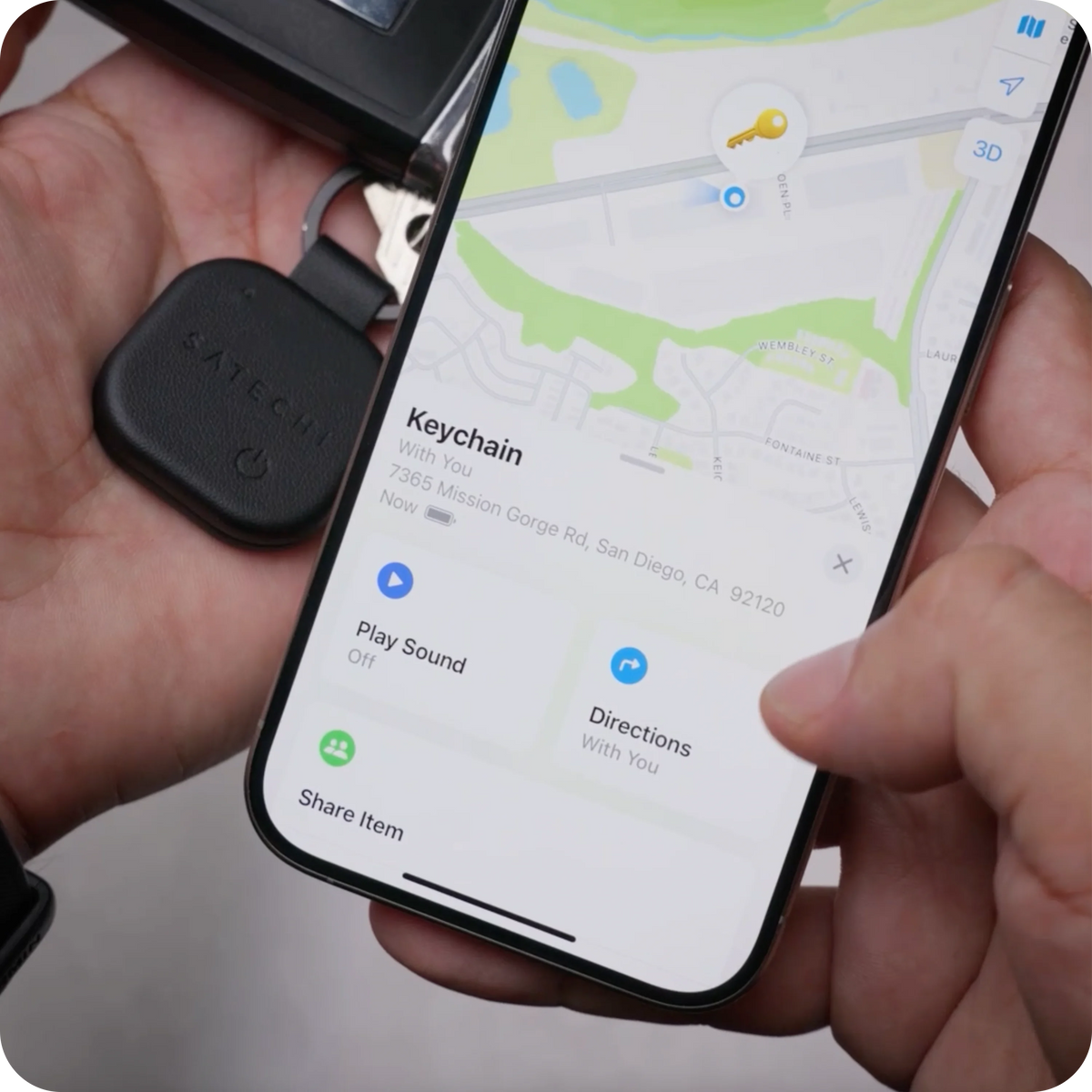Satechi Bluetooth Keychain Tracker