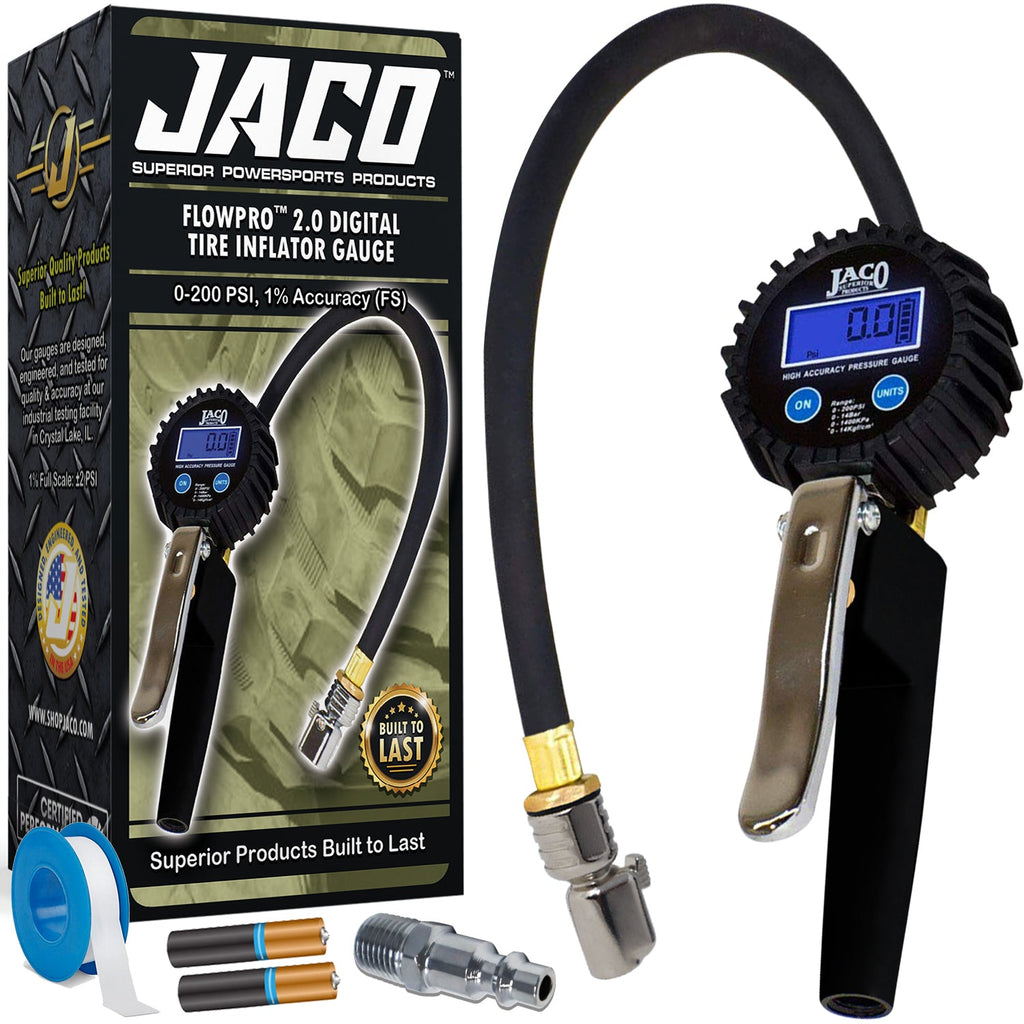 JACO Digital Tire Inflator Gauge