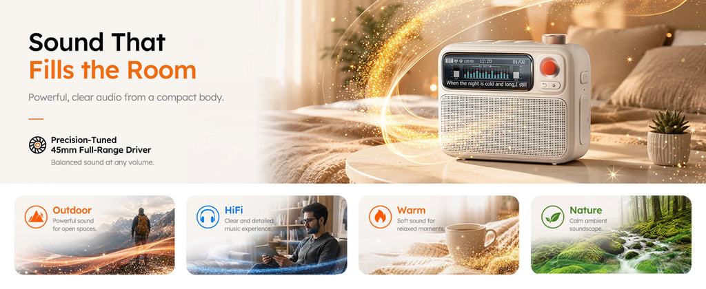 Divoom International Bedside Bluetooth Speaker