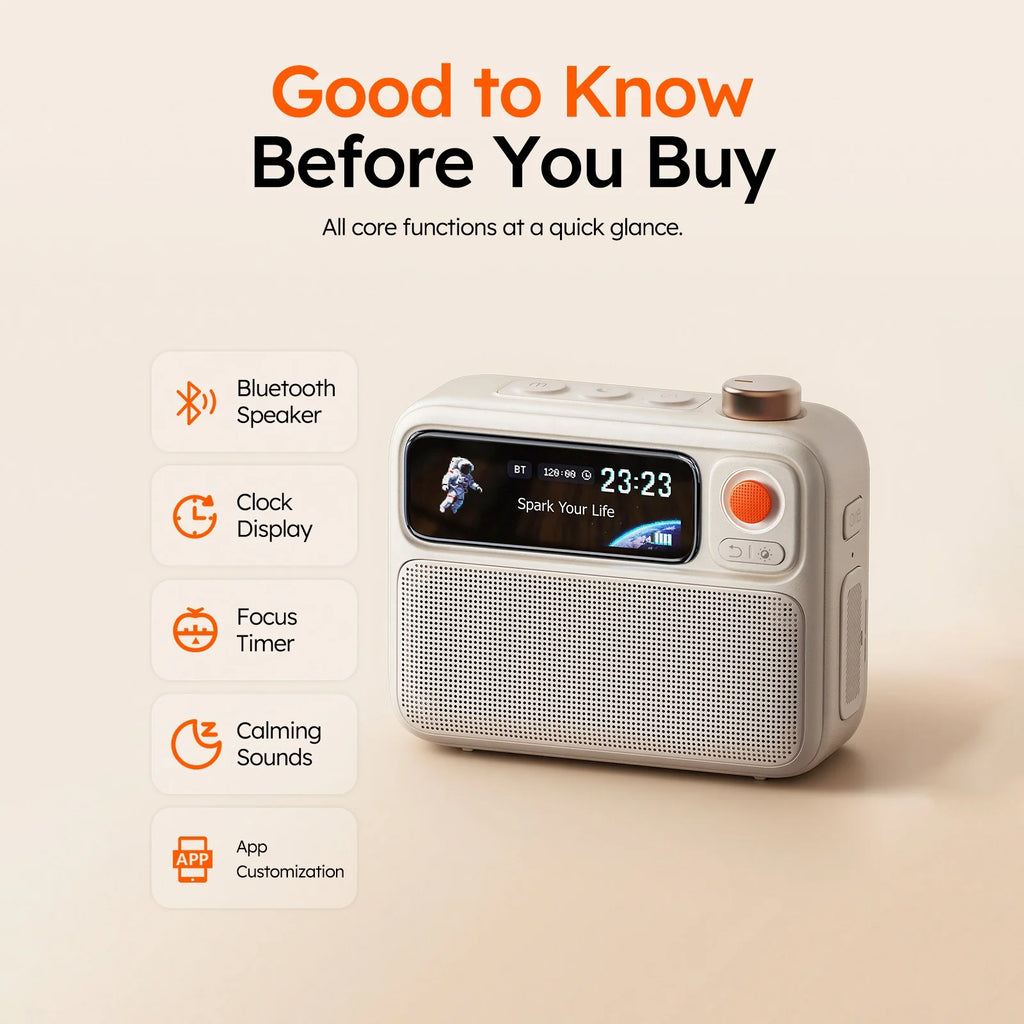 Divoom International Bedside Bluetooth Speaker