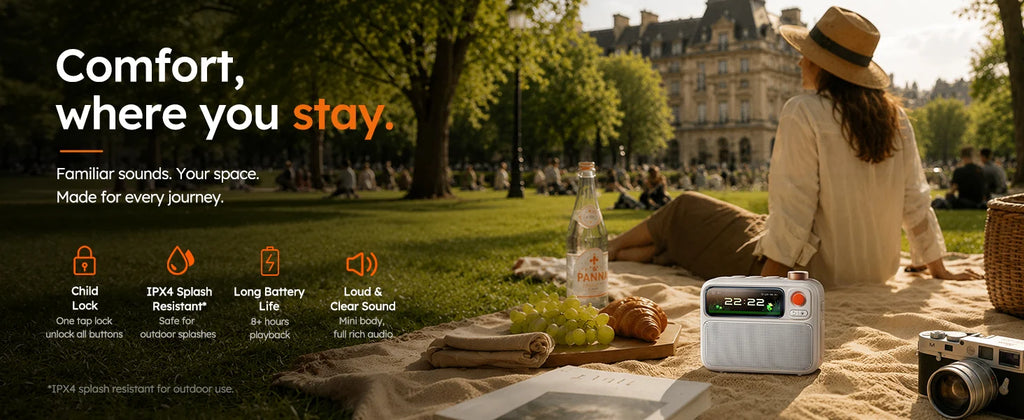 Divoom International Bedside Bluetooth Speaker