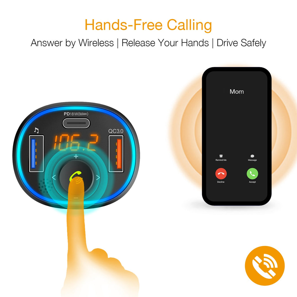 Rexing USA Car FM Transmitter and Charger