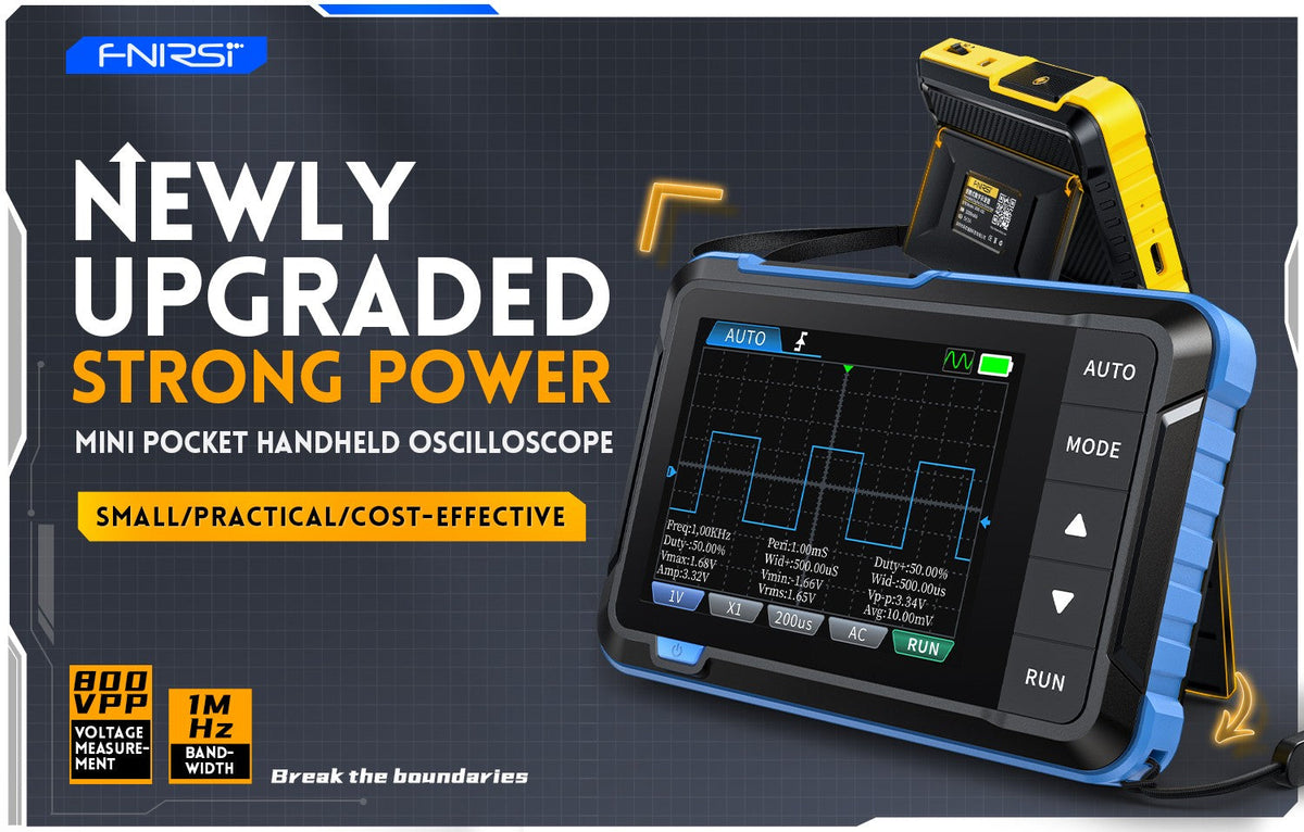 FNIRSI Handheld Digital Oscilloscope and Waveform Generator