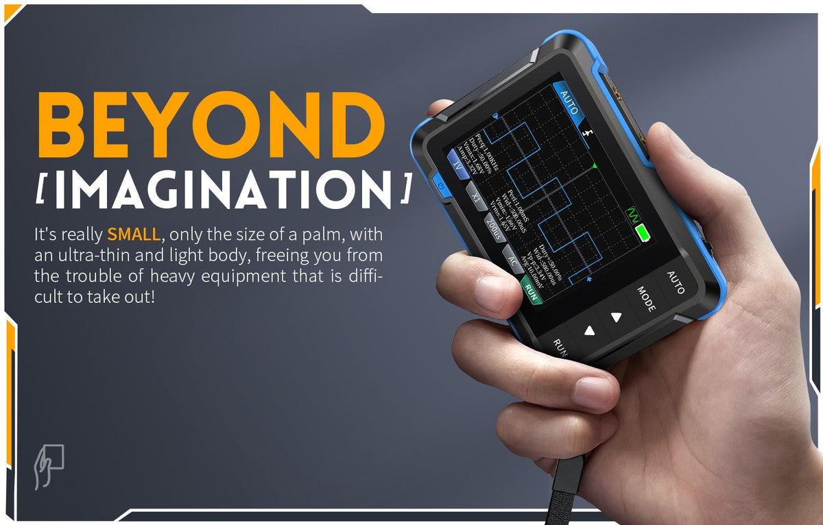 FNIRSI Handheld Digital Oscilloscope and Waveform Generator