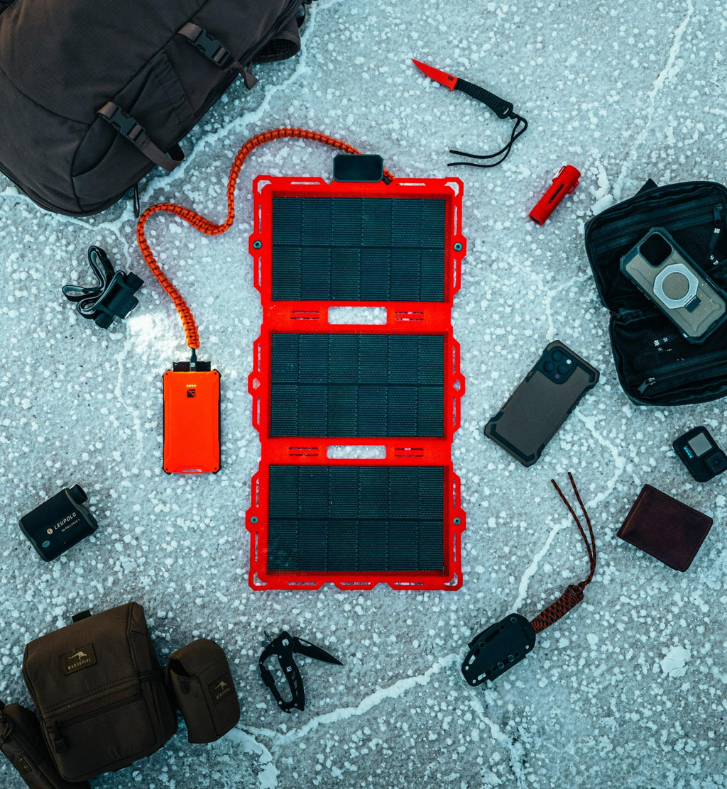 Dark Energy Foldable Solar Panel