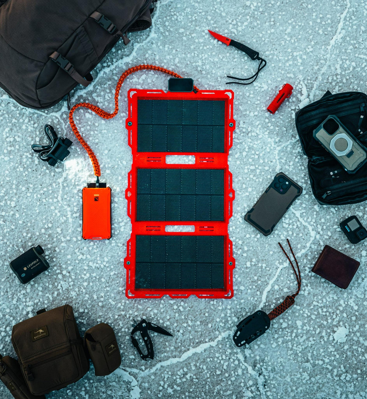 Dark Energy Foldable Solar Panel