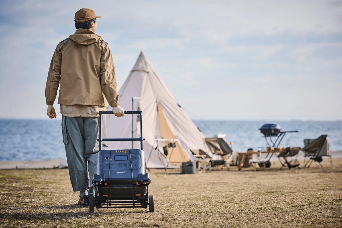 Jackery Folding Power Station Trolley